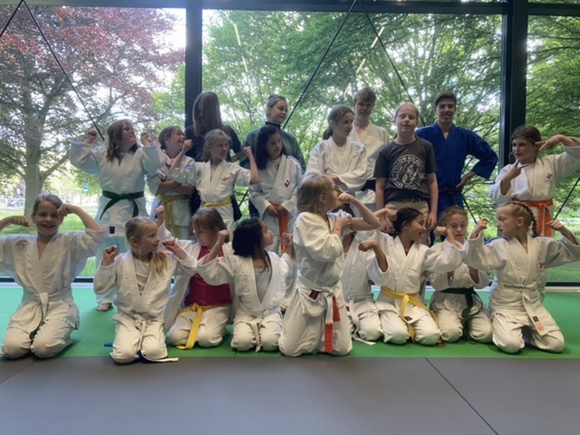 Meisjesdag de eerste fantastische judo ervaring na lange tijd!