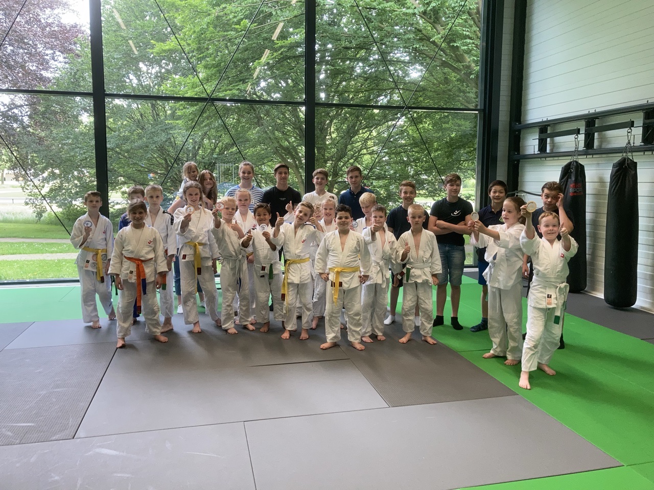 Judoka’s Judoschool Haagsma stonden weer op de wedstrijdmat