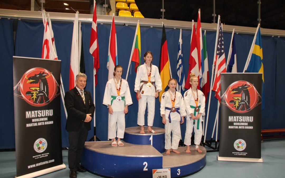 Ruben Bronsvoort en Jelena Nijhuis pakken brons op Dutch Open Espoir te Eindhoven