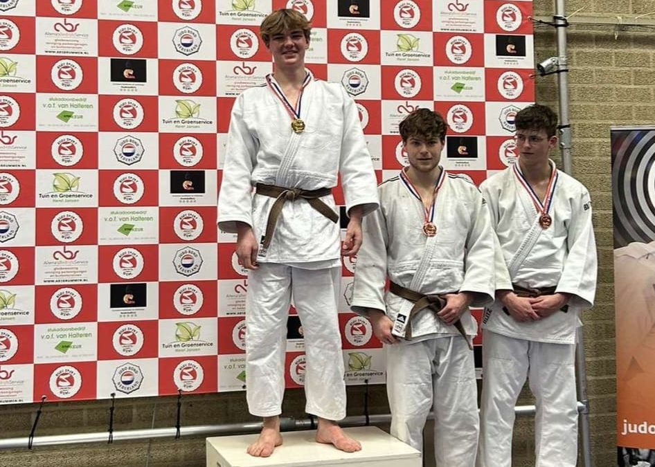 4x goud op Shizentai Open int. Judo toernooi.