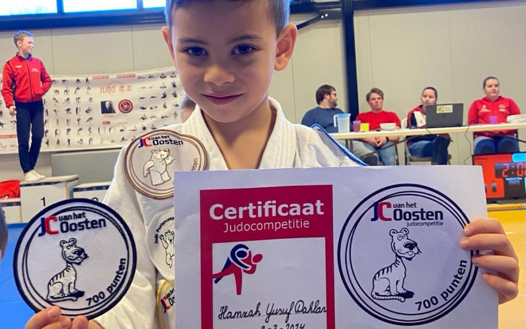 Puntencompetitie judo te Losser succesvol.