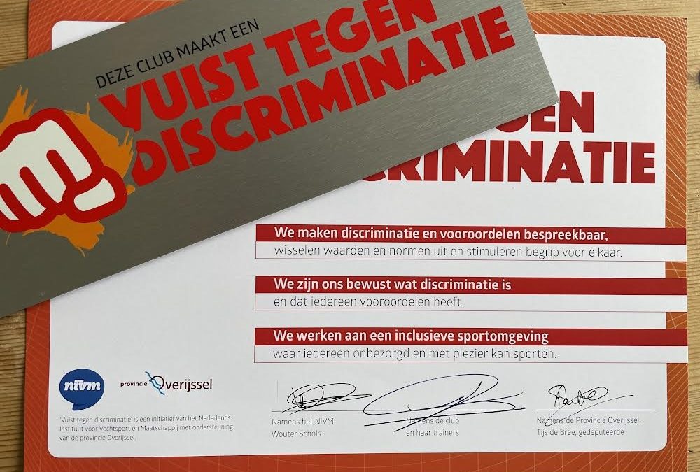 Wij maken een vuist tegen discriminatie!