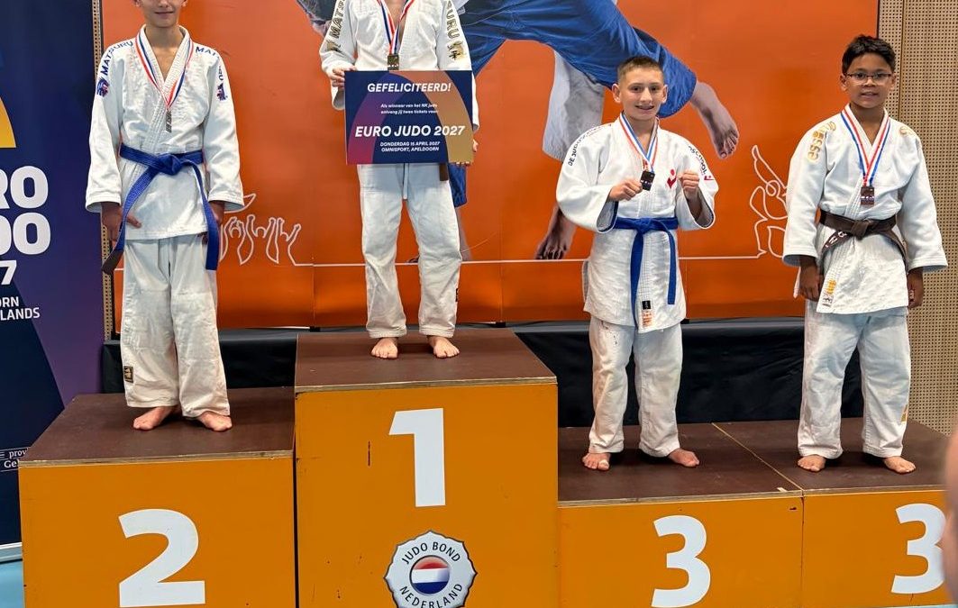 Jaren lang al NK medailles voor Overijsselse De Judoschool